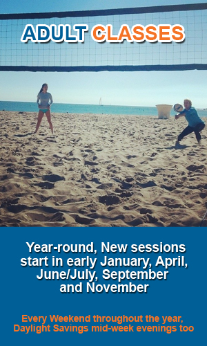 Adult Volleyball Classes in OC, CA300x500