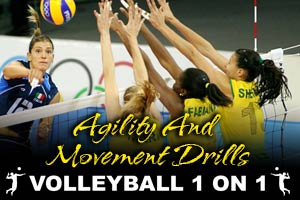 Agility And Movement Drills | Volleyball1on1