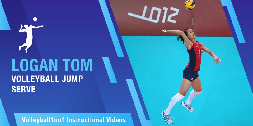 volleyball topspin serve
