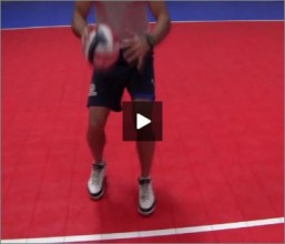 Mike Diehl Volleyball Back Row Hitting and Spiking Technique ...